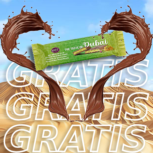 GRATIS - Elit Dubai Schokolade 30g (LIMITIERTES ANGEBOT)