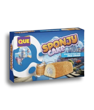 Que Sponjy Cake Milk 200g