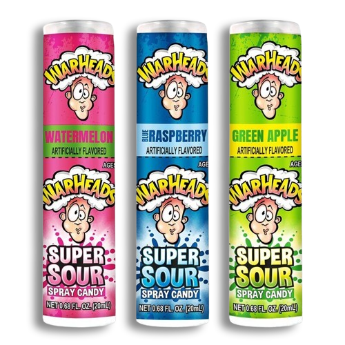 Warheads Super Sour Spray 20ml (zufällige Auswahl)