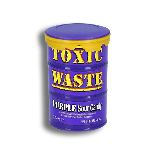 Toxic Waste Purple Sour Candy 42g