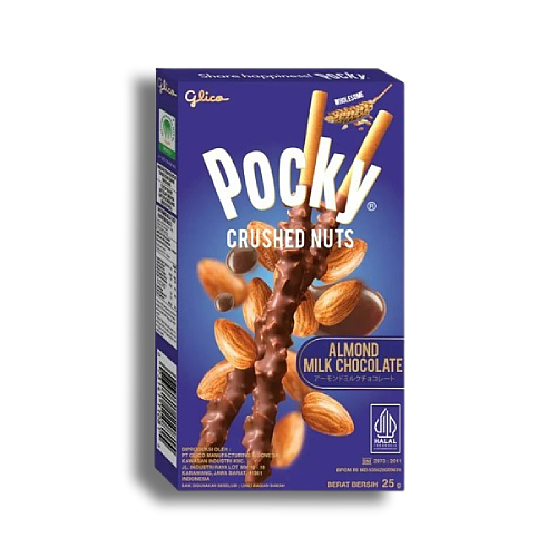 Pocky Crushed Nuts Almond 25g