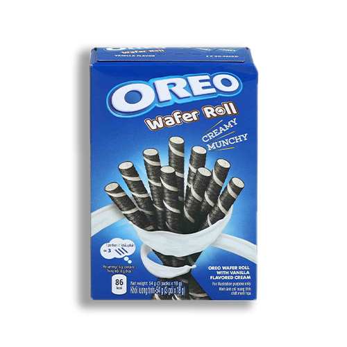 Oreo Wafer Roll Vanilla 54g