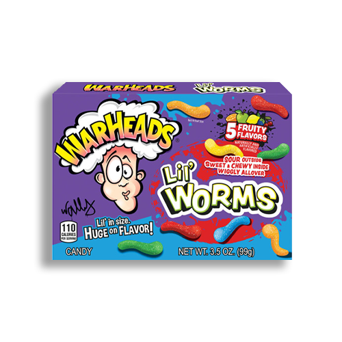 Warheads Lil' Worms 99g